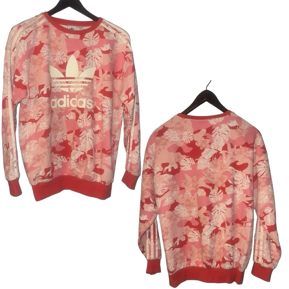 adidas Girls' XL Crew Neck Sweatshirt Size Woman’s S-M - Picture 9 of 9